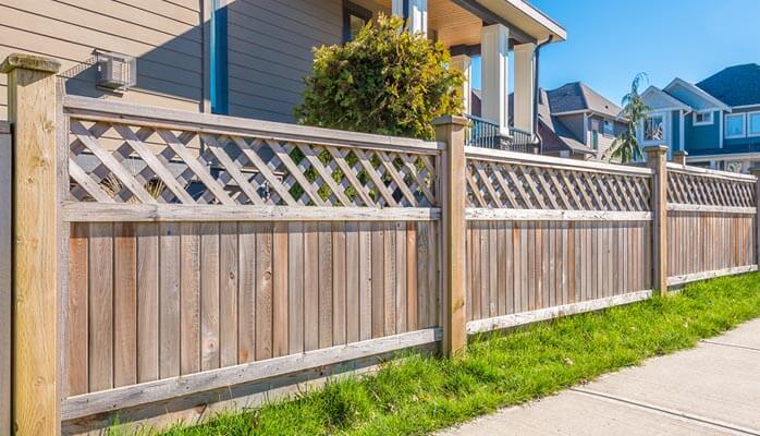 Rustic wooden fencing sales and installation by Fences4Us - Newark, NJ